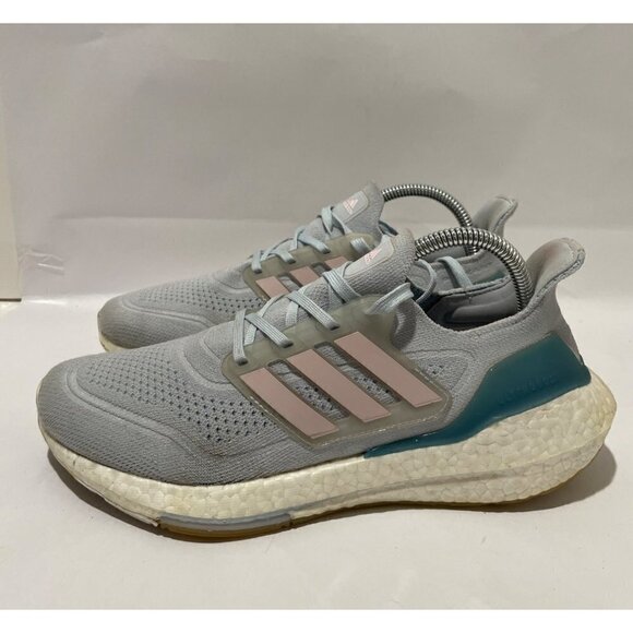 ADIDAS Sneakers ultra boost  21 WOMENS RUNNING RUNNING SHOES LOW TOP SIZE 8.5 - Picture 1 of 5